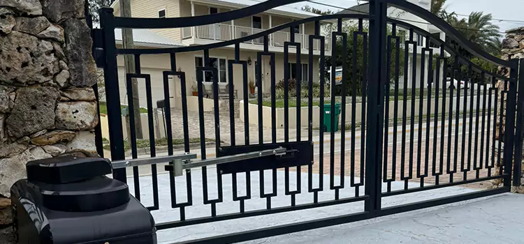 Swing Gate Opener with Keypad Plattsburgh