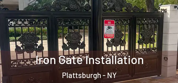 Iron Gate Installation Plattsburgh - NY